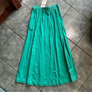 VTG 80s Retro Green Skirt NWT